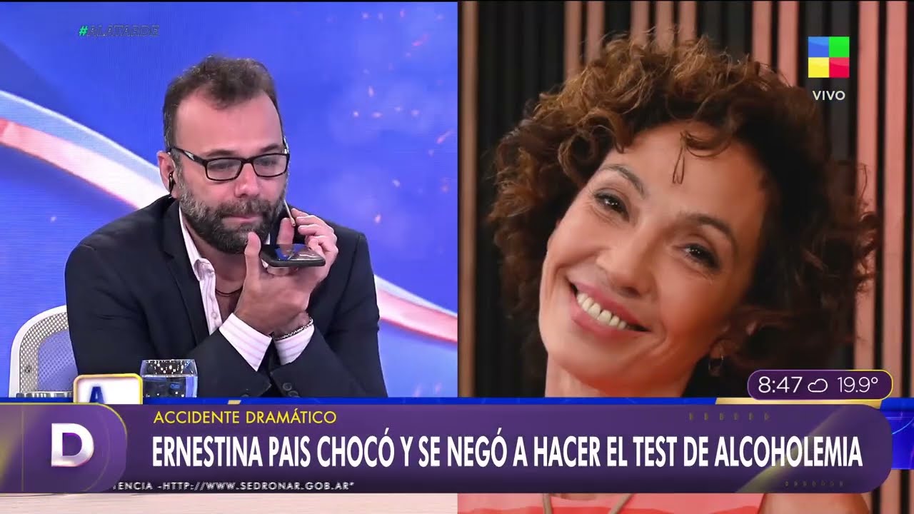 🚨 ERNESTINA PAIS chocó y lo negó: TODOS LOS DETALLES