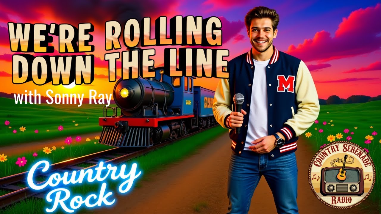 We're Rolling Down the Line 🎶 | Country Rock | Country Serenade Radio 📻 