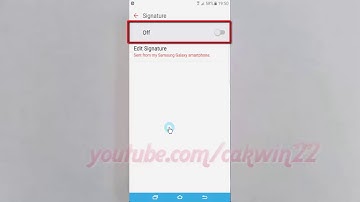 Samsung Galaxy S7 Edge : How to Edit Email Signature (Android Marshmallow)