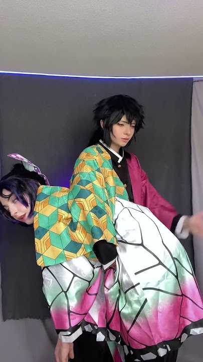 Giyuu and Shinobu butt slap scene #demonslayer