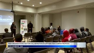 Columbus teen organization ask for collaboration in Uptown summer curfew ordinance