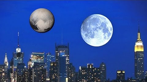 If Pluto Became a Moon of Earth