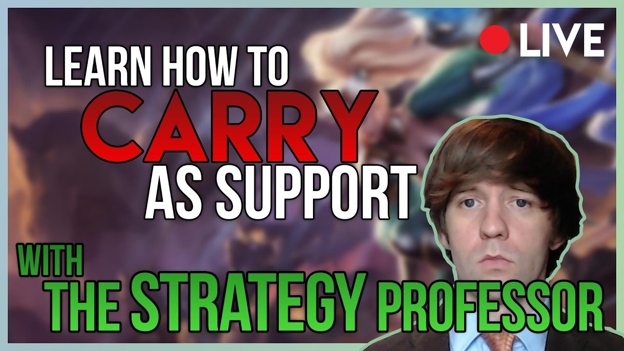 lets play a little game 2/17/17 Stream -- How to Carry as Support: Climb to Diamond in Solo Queue -- League of Legends