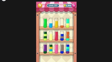 Water Sort Puzzle I Level 337 I  Facebook I SOLVED