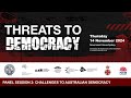 Threats to Democracy 2: Challenges to Australia democracy