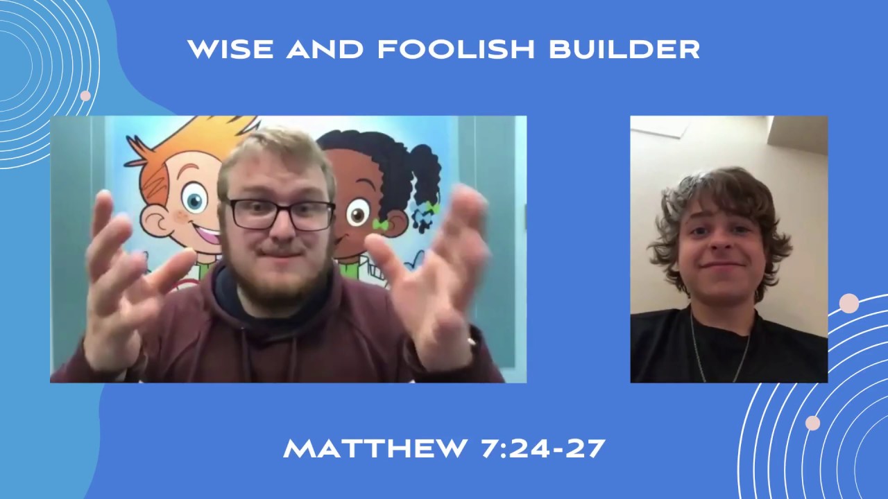 Wise and Foolish Builder - Lab Devos! - YouTube