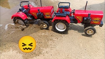 Diy tractor stuck in mud mini science project Part ||@KeepVilla ||@CS TOY#tractor