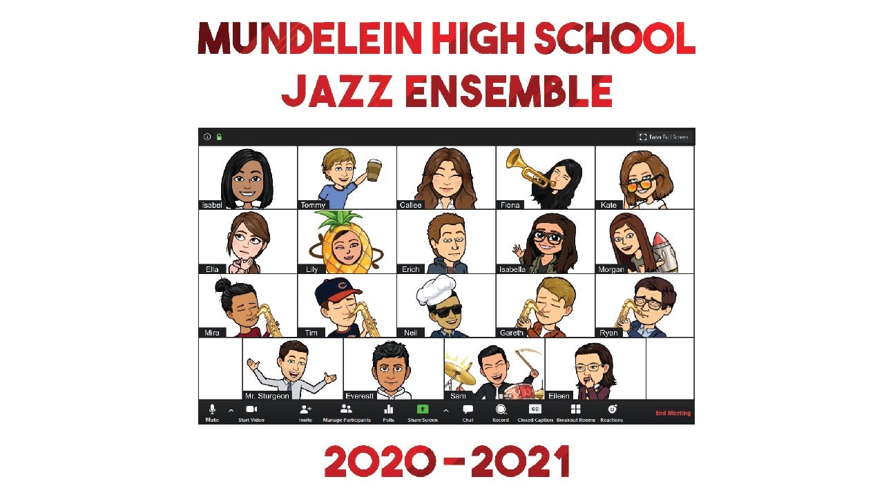 Mundelein High School Jazz Ensemble Dec 2020 The "S" is Silent by