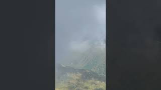 Mit Schrecken davon gekommen -  unfreiwilliger Wolkenflug - aus der Wolke wieder raus