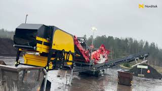 Förädling Av Kompostavfall Med Flexibel Anläggning För Återvinning Processing Of Compost Waste