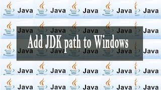 add jdk path to windows path Variable - java development kit