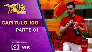 CAPÍTULO 100 - 1/4: Cien días de competencia | Temp. 01 | LA CASA DE LOS FAMOSOS COLOMBIA