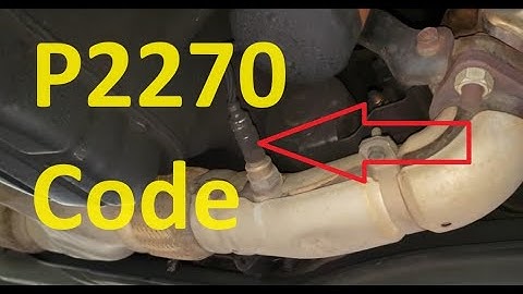 Causes and Fixes P2270 Code: O2 Sensor Signal Stuck Lean Bank-1 Sensor-2