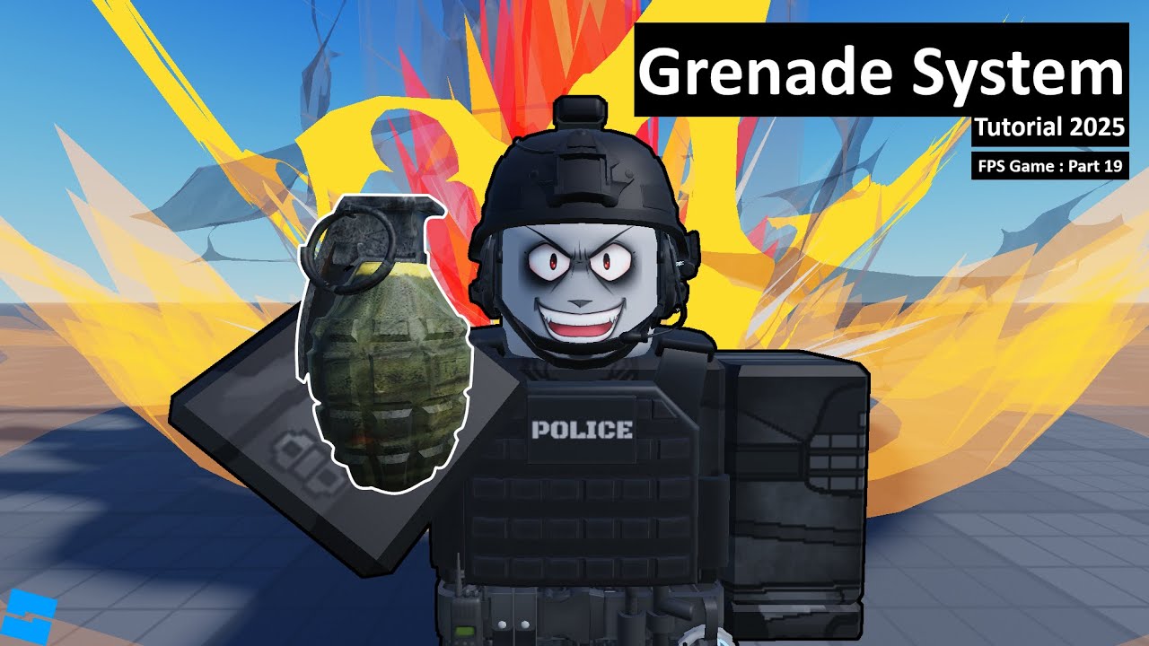 Как сделать гранаты в Roblox Studio | Обучающее видео