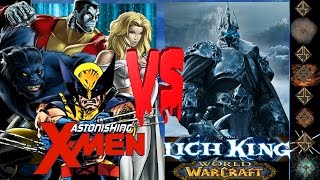 Astonishing X-men (Marvel Comics) vs Lich King (Warcraft) - Ultimate Mugen Fight 2016 Astonishing X-men (Marvel Comics) vs Lich King (Warcraft) - Ultimate Mugen Fight 2016