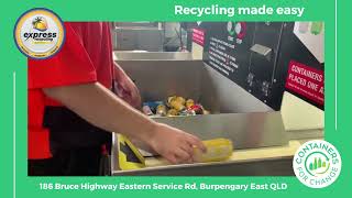 Express Recycling Burpengary 'How it works'.