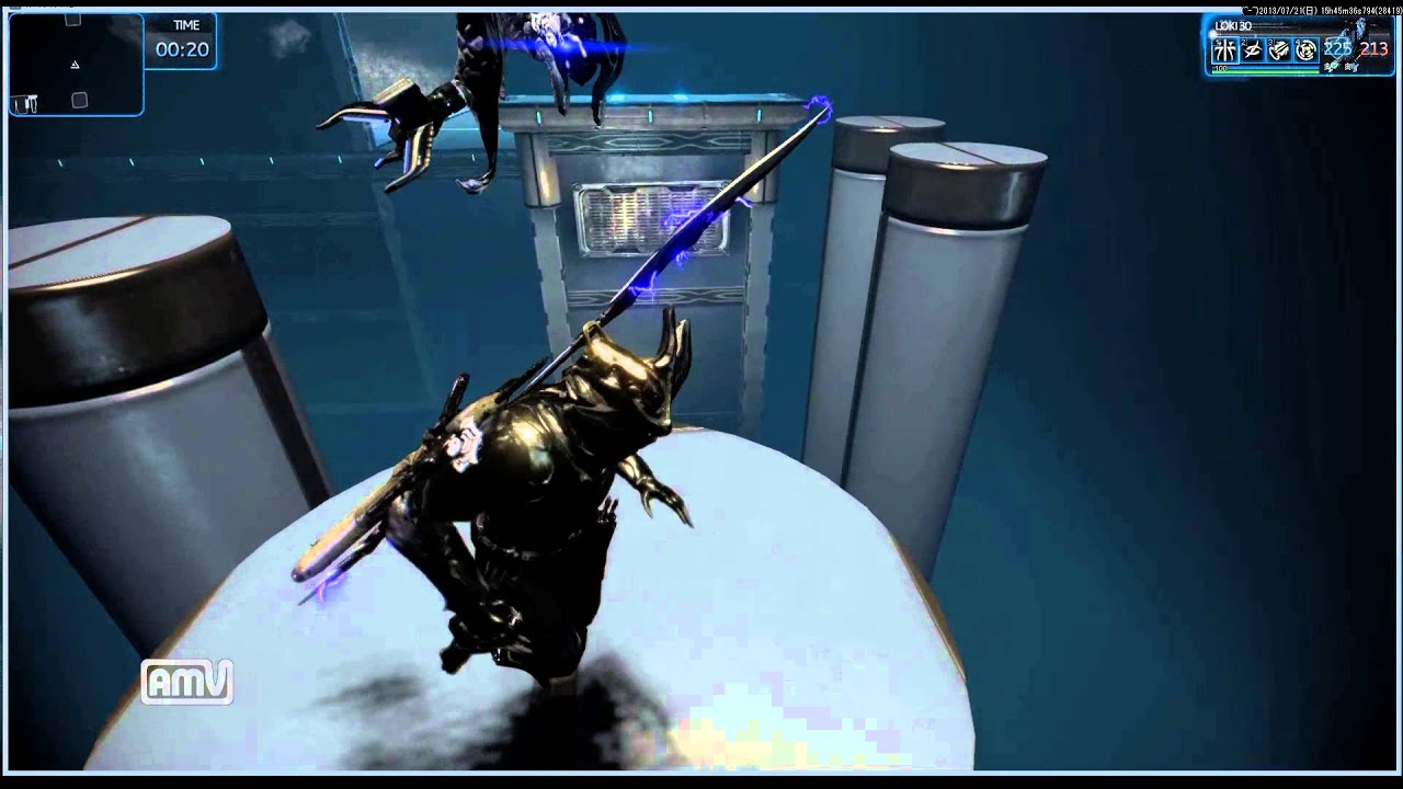 Warframe - simple parkour run 