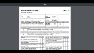 ParentVUE Report Card - SE Progress Reports