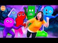 If Rainbow Friends Was In Real Life | Escape Giant Haunted House