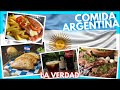 🚨 Comida &amp; CARNE INCREIBLE 🔥 Probando comida Argentina 🇦🇷😲 Así se come Argentina 😍  ¿Qué comer? ✅