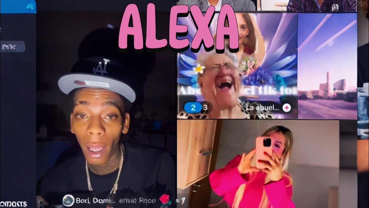 Rony alca en cura con la abuelita y se le apareció Alexa....