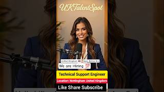 Technical Support Engineer Job 🇬🇧 #ukjobs #shorts #vacancy