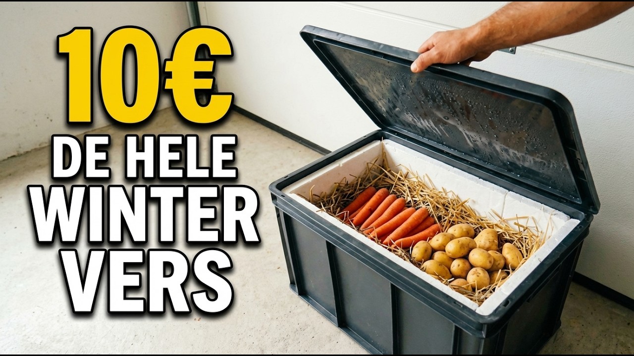 7 Goedkope Aardkelder-Ideeën, Die Groenten De Hele Winter Vers Houden