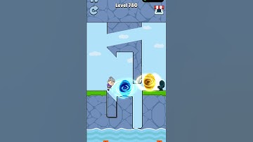 Slice Save Teleport Funny Game Level 🤣 #780 #shorts #shortsfeed #slicetosave #funny #gaming #viral