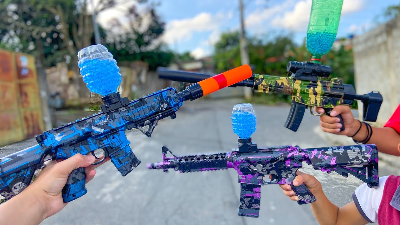 GUERRINHA Da ARMINHA De GEL - São as ARMINHAS De GEL Mais FORTES e BONITAS Do MUNDO !…