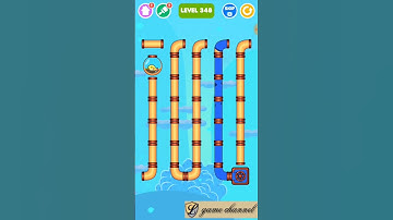 save the fish 😉😉 gameplay level 348 // l game channel // android,ios game #mobilegame #shorts