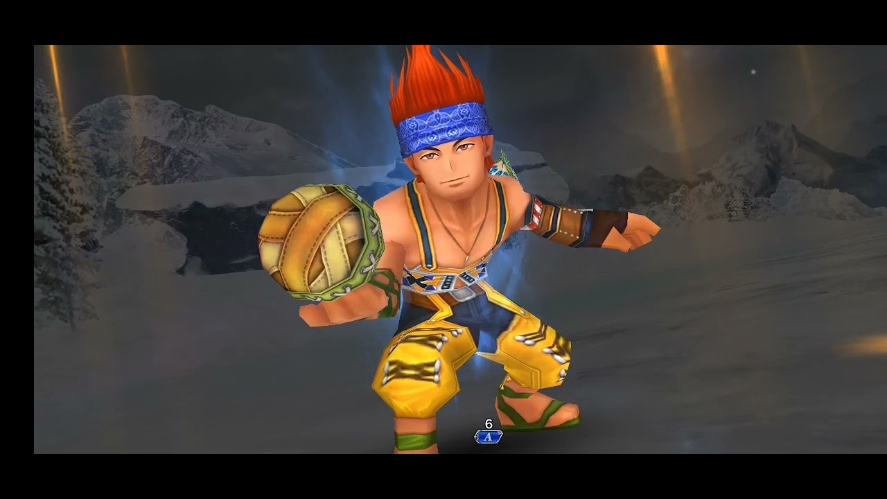 Dffoo JP Krile IW Shinryu quest full FFX team, no summon, no main party FR