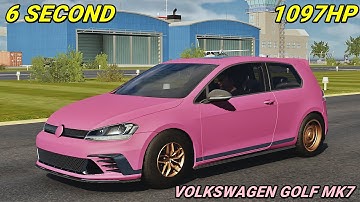 Building the Ultimate DRAG MACHINE in CPM2: VOLKSWAGEN GOLF MK7