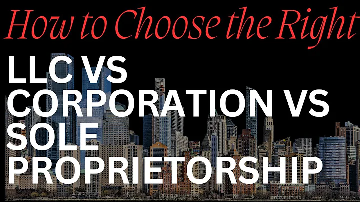How to Choose the Right Business Structure  LLC vs  Corporation vs  Sole Proprietorship