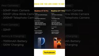 Realme GT 8 Pro Vs Realme GT 7 Pro.     #realmegt8 #realmegt7
