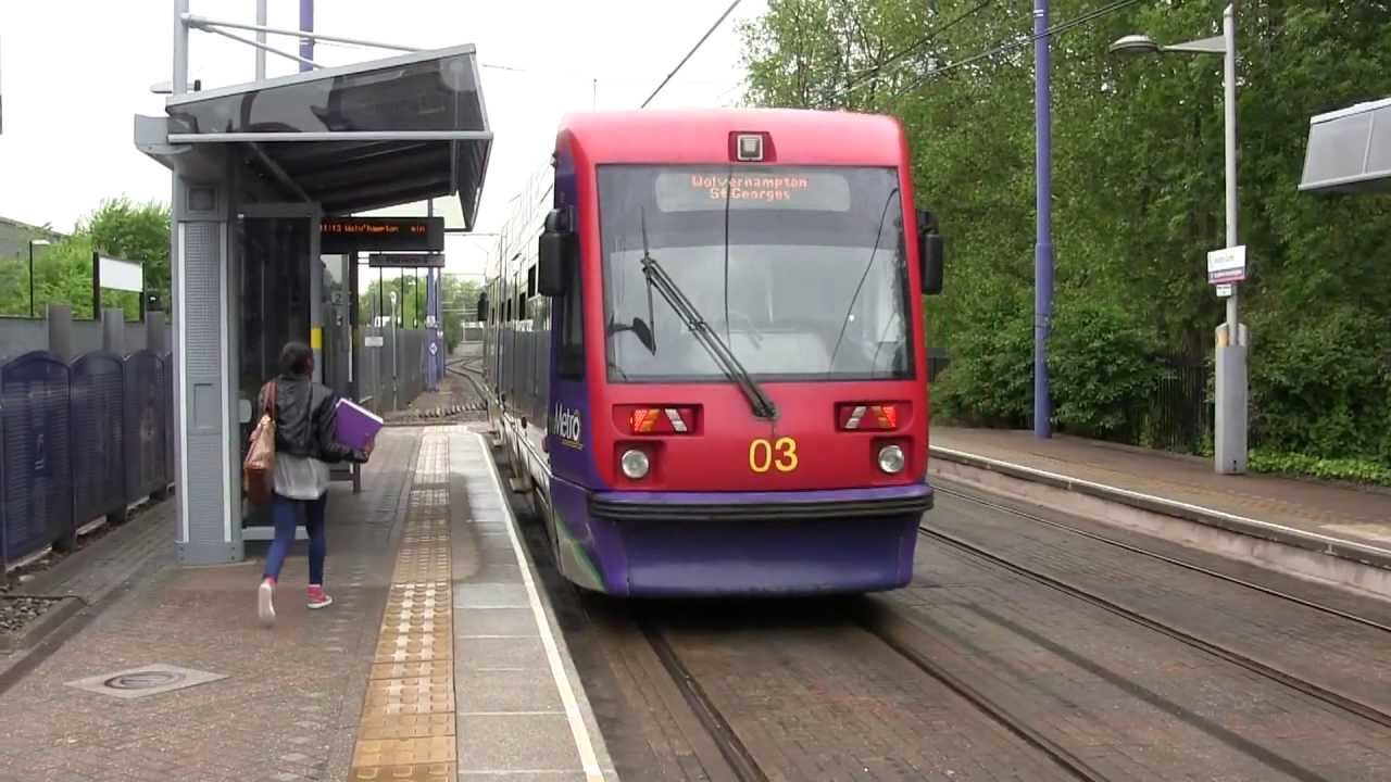 Midland Metro trams to Wolverhampton St George's - Jewellery Quarter