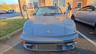 Classic 1987 Porsche 930 Turbo Slantnose Conversion : POV WALKAROUND CAR 4K VIEW