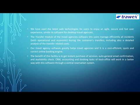 Travel Agency Software | Trawex