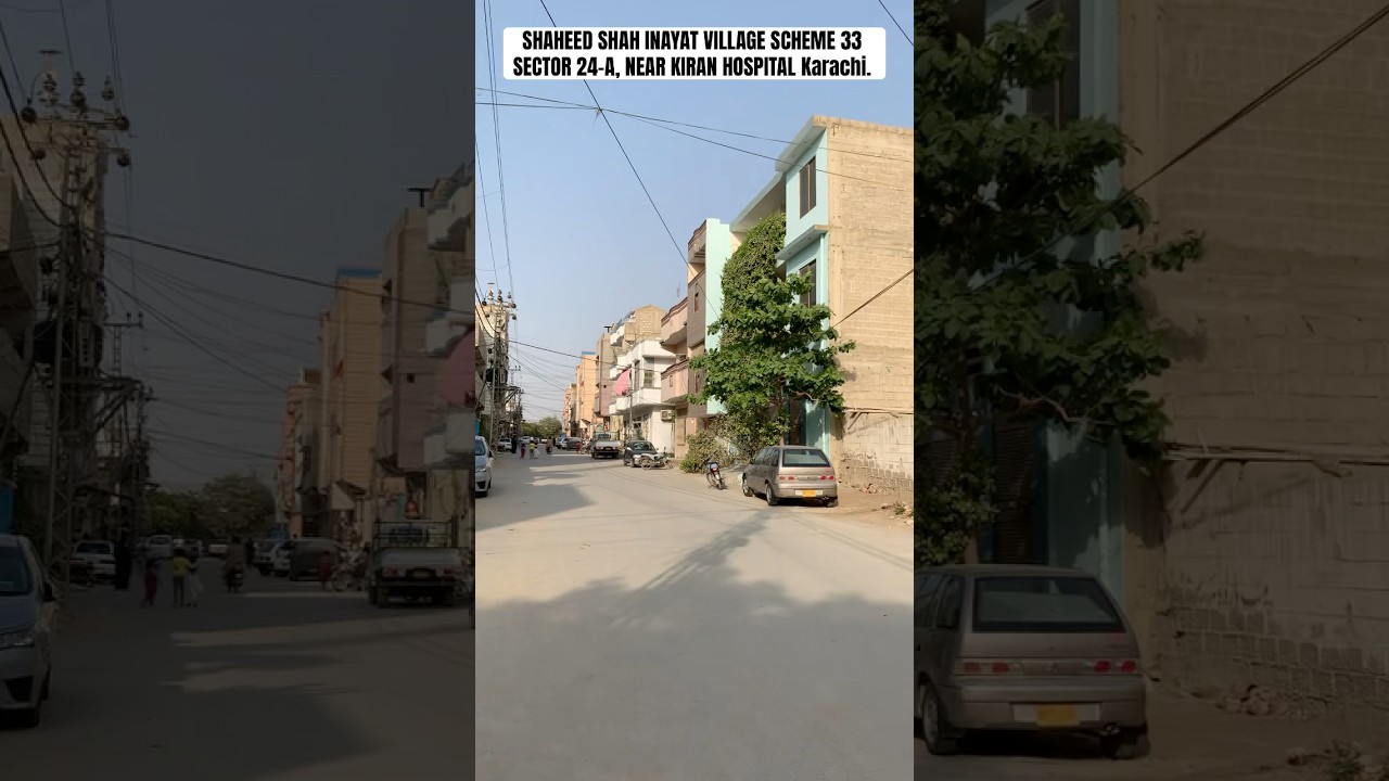 Ideal Sindhi community society in Karachi.