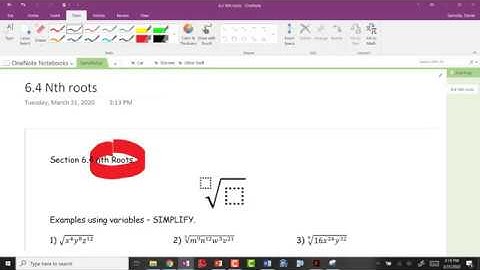 6 4 nth roots