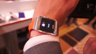 【au13年冬新製品発表会】Galaxy Gear を見せてもらってきました！