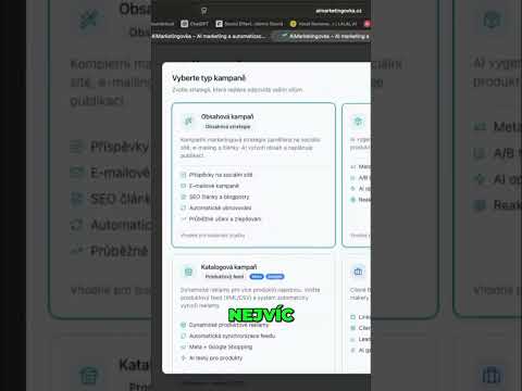 Cover: AI Marketingovka: Klíč k Objednávkám a Tržbám! #shorts