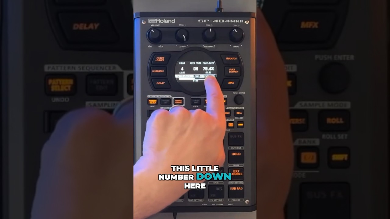 SP404 MK2 Sound Design: Try This Play Rate Hack on Your Next Sample Flip