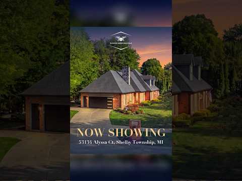 53134 Alyssa Ct, Shelby Township, MI home video tour
