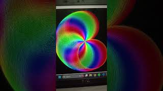how to create rainbow 🌈 colour design in python coding in vs code