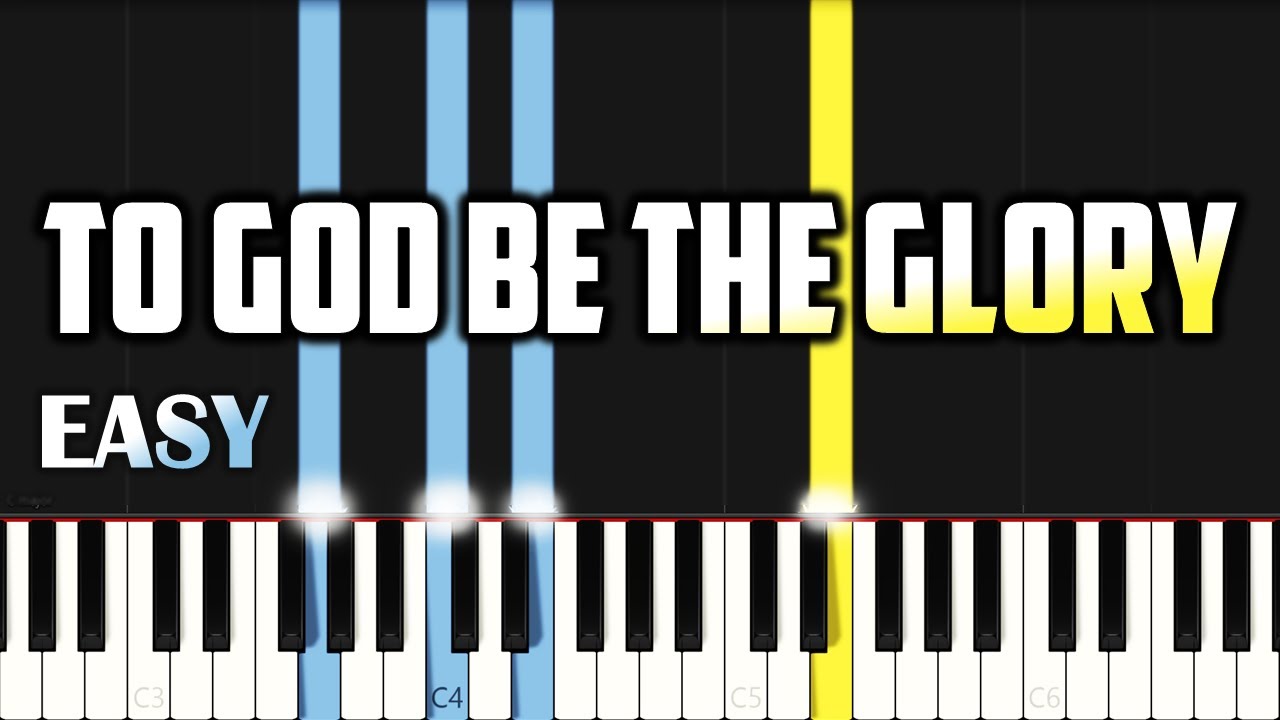 To God Be the Glory Chords by EM