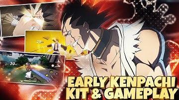 EARLY LOOK AT KENPACHI IT LOOKS LIKE THEY ARE KEEPING BUTTON MASHING DPS DEMON-Bleach Soul Resonance