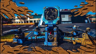 I Crashed My FPV Drone in the MUD! 6s FPV Freestyle