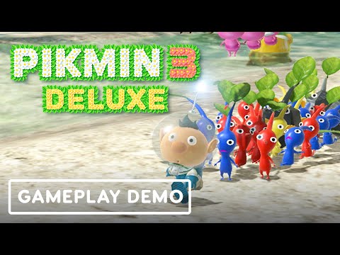 Pikmin 3 Deluxe - 19 Minutes of Gameplay Commentary | Nintendo Treehouse