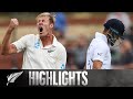 Jamieson Strikes Early On Debut  FULL HIGHLIGHTS  BLACKCAPS v India  1st Test   Day 1 2020