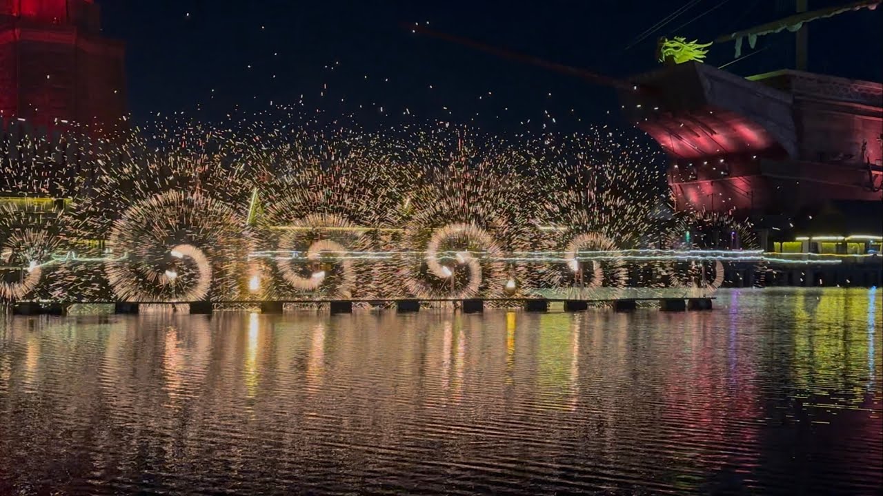 Best Amazing!!! Iron Flower firework show you ever seen! 